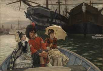 James Tissot Portsmouth Dockyard c.1877 Tate Bequeathed by Sir Hugh Walpole 1941